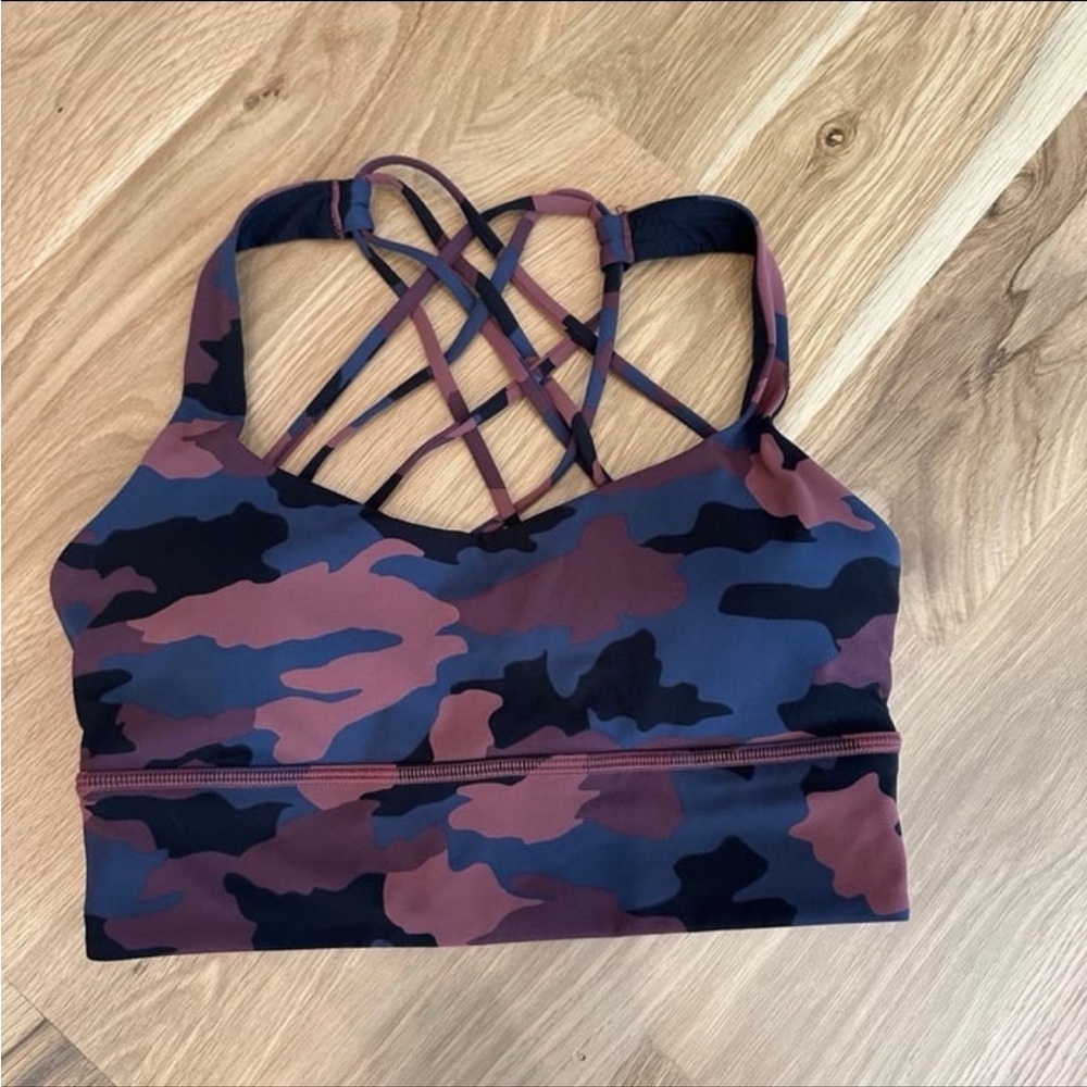 Pink Camo Lululemon Bra